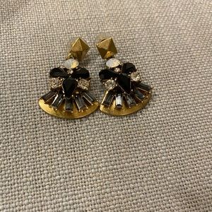 J Crew Crystal Drop Earrings